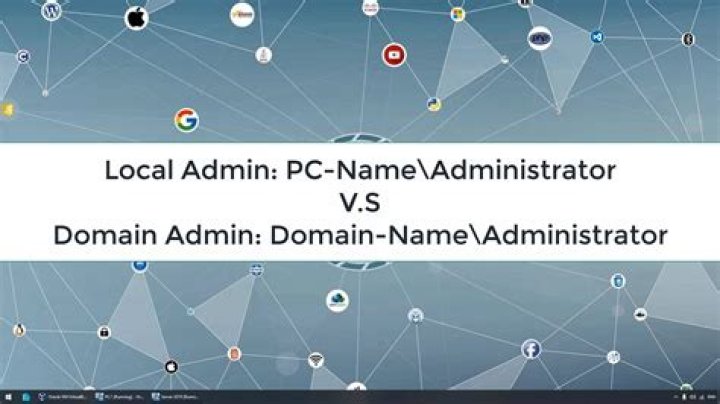 What is domain administrator account?