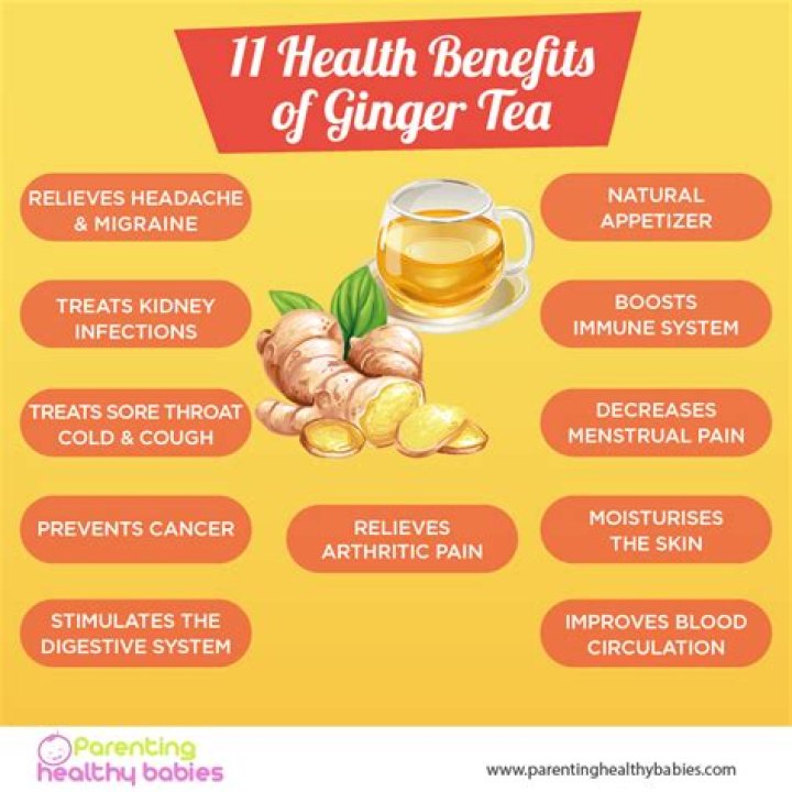 What is ginger tea good for?