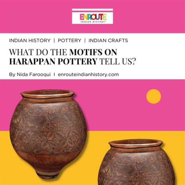 What is Harappan pottery?