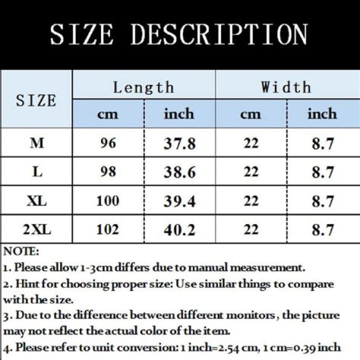 What is perfect body size for male?