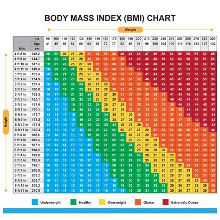 What is the max BMI for the Navy?