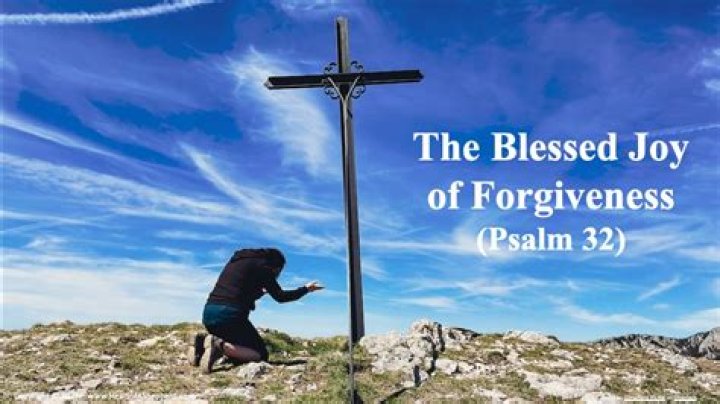 What is the message of psalm 32?