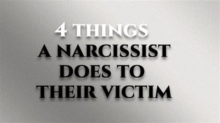 What narcissists do to their victims?