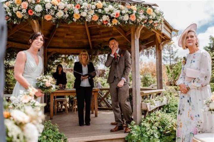 What order does a wedding go in?