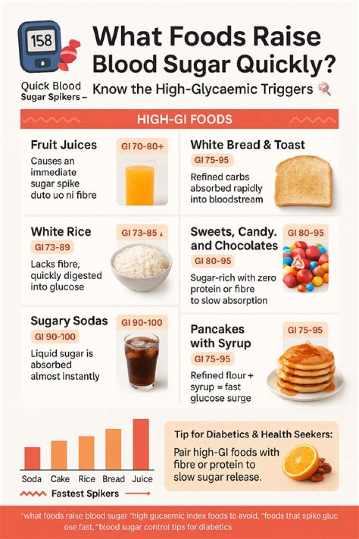 What raises blood sugar?