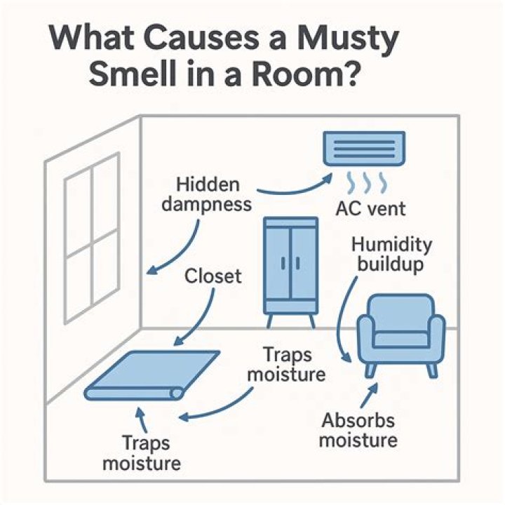 What will absorb odors in a room?