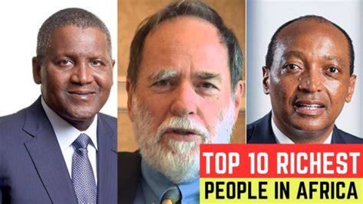 Who is the most richest in Africa?
