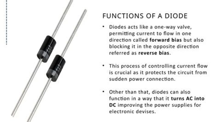 Why are diodes unipolar?
