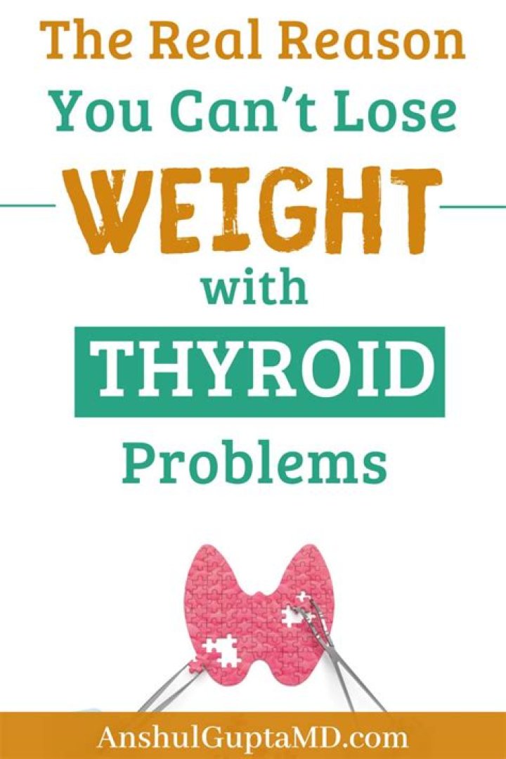 Why can't I lose weight with hypothyroidism?