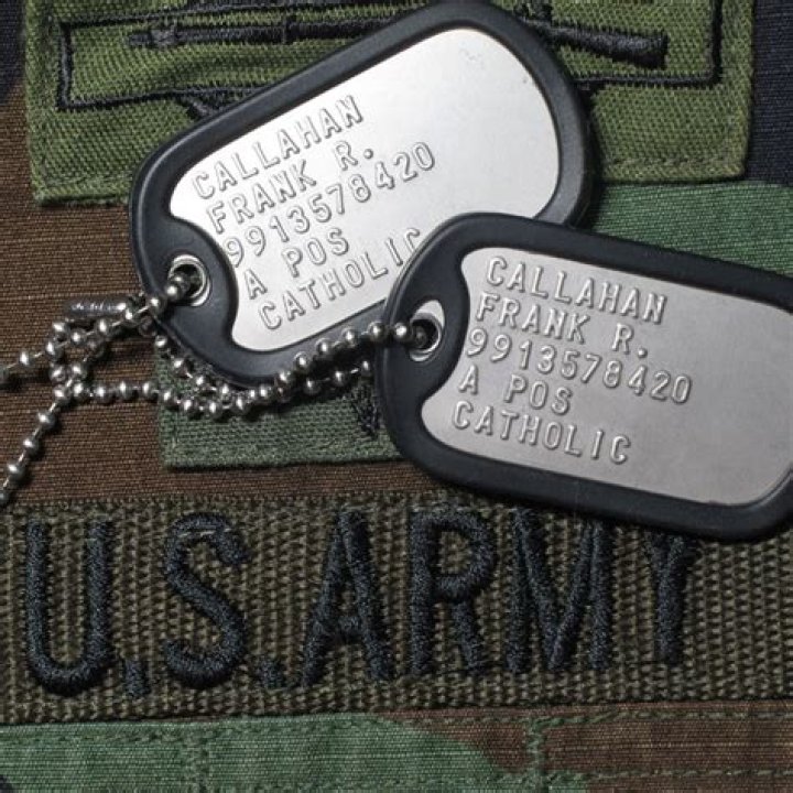 Why do soldiers wear dog tags?