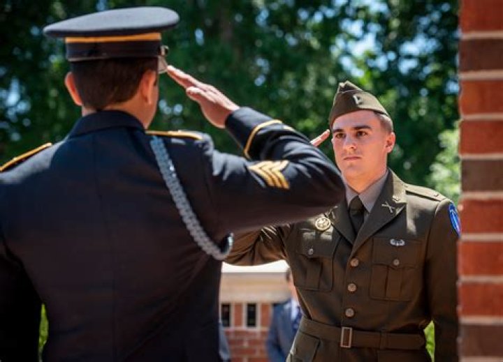 Why does America salute with palm down?