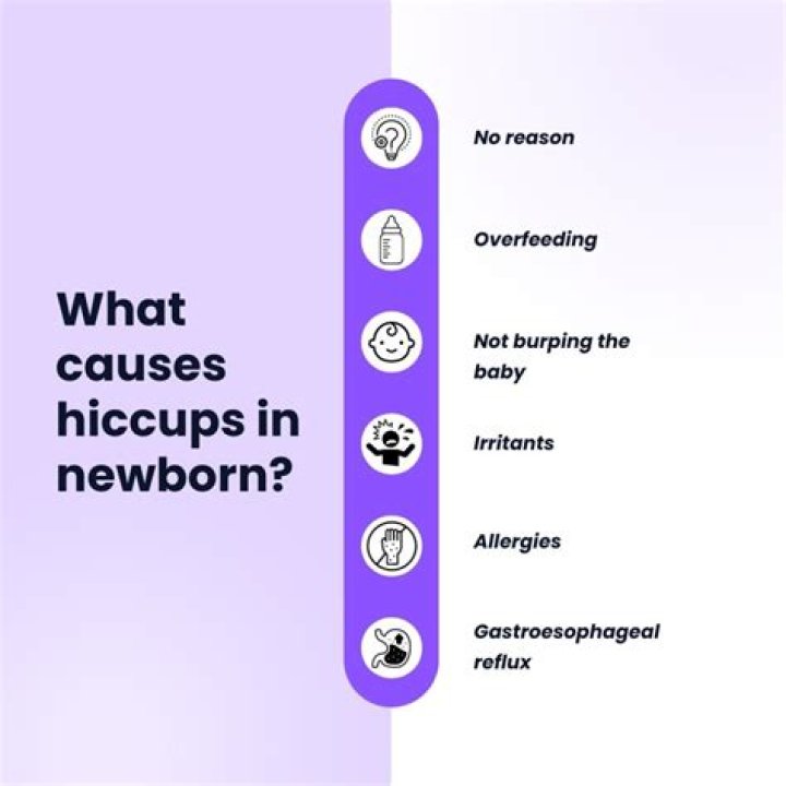 Why does my newborn get hiccups?