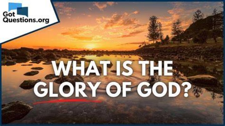 Why is glory so important to God?