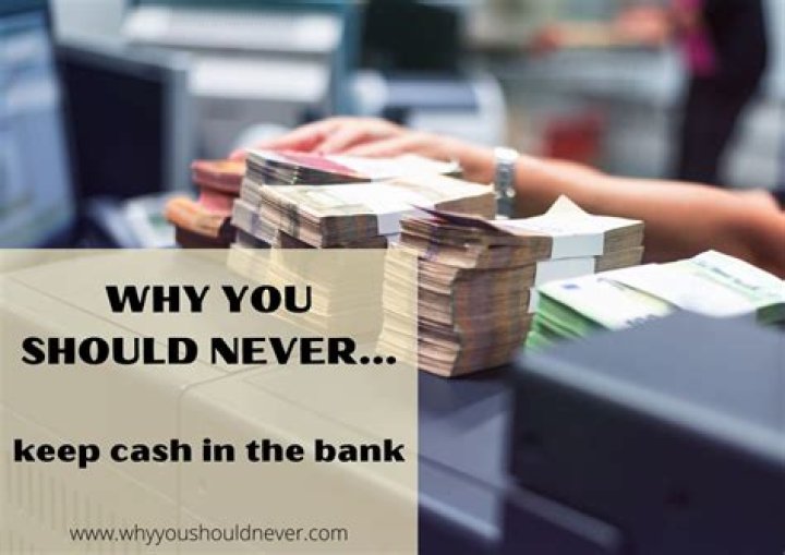 Why you should never keep money in the bank?