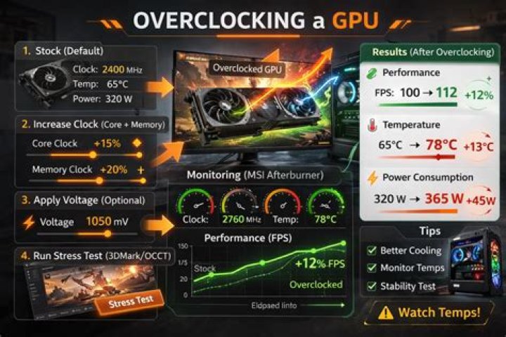 Will overclocking GPU increase FPS?